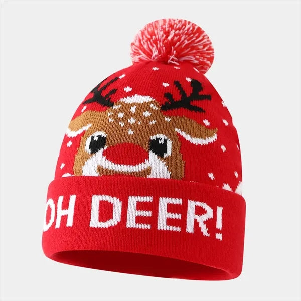 Christmas Winter Cuffed Beanie