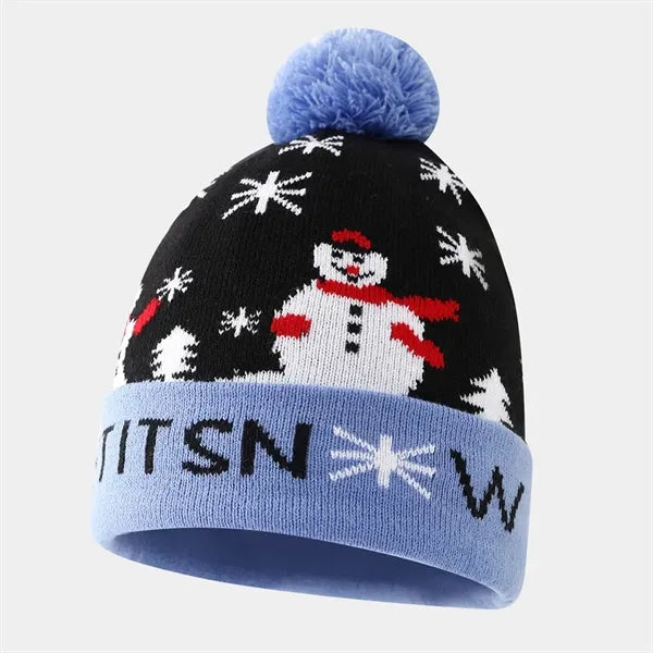 Christmas Winter Cuffed Beanie