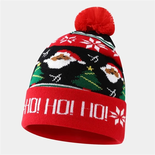 Christmas Winter Cuffed Beanie