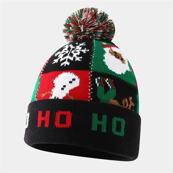 Christmas Winter Cuffed Beanie