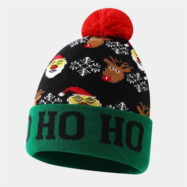 Christmas Winter Cuffed Beanie