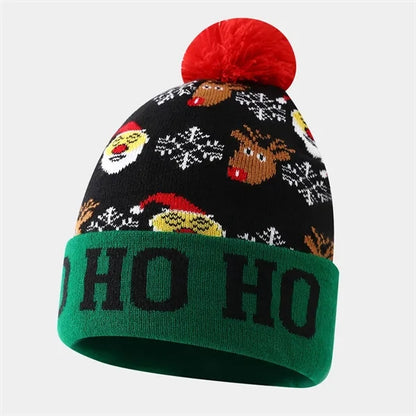 Christmas Winter Cuffed Beanie
