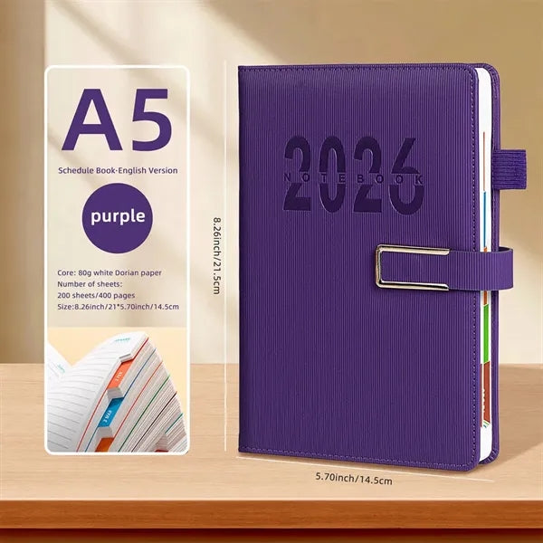 2026 Daily Planner Appointment Book