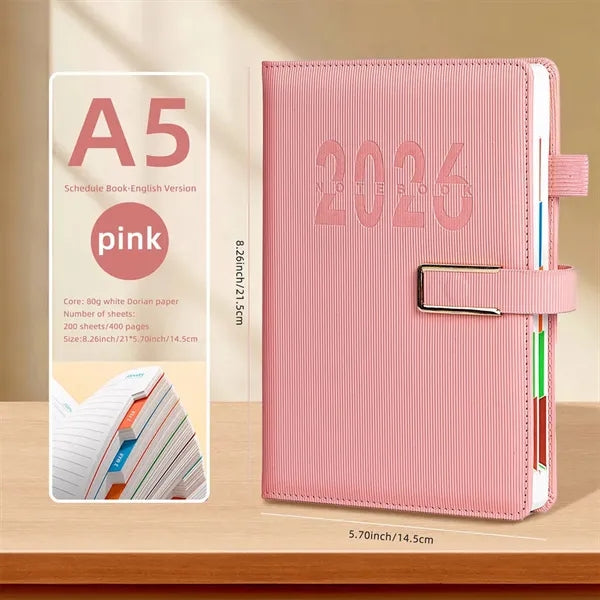 2026 Daily Planner Appointment Book