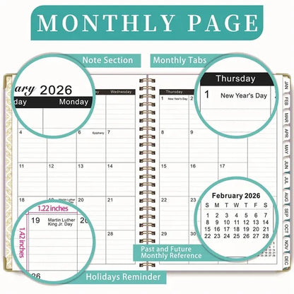 Planner 2026 Weekly Monthly