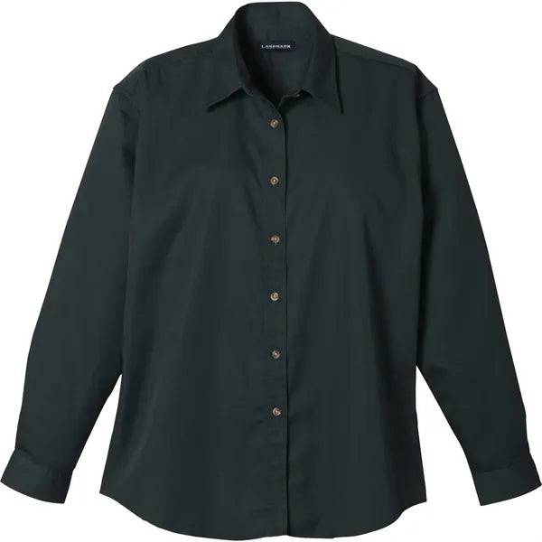 Women's LONG SLEEVE DRESS SHIRT