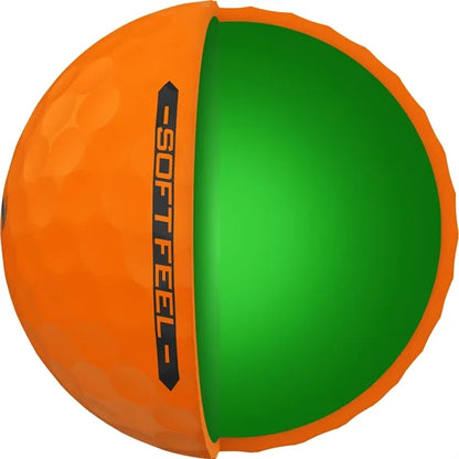 Srixon Soft Feel BRITE Golf Balls - 12 Pack