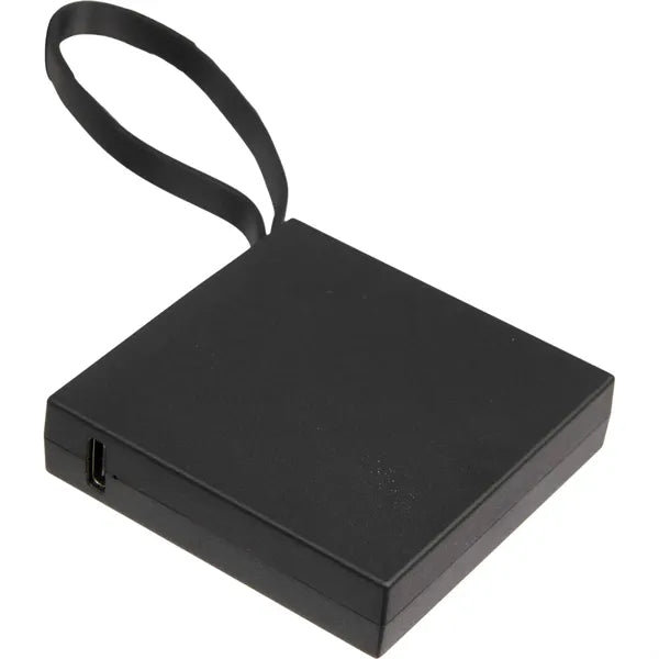 Recycled ABS 2000 mAh Power Bank with Type-C Cable
