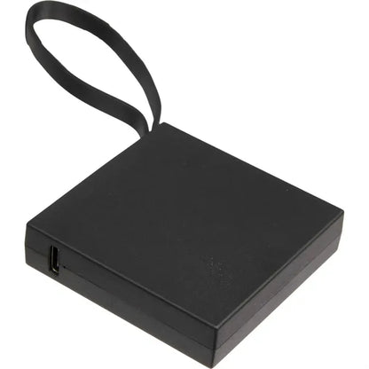 Recycled ABS 2000 mAh Power Bank with Type-C Cable