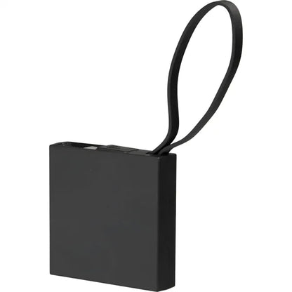 Recycled ABS 2000 mAh Power Bank with Type-C Cable