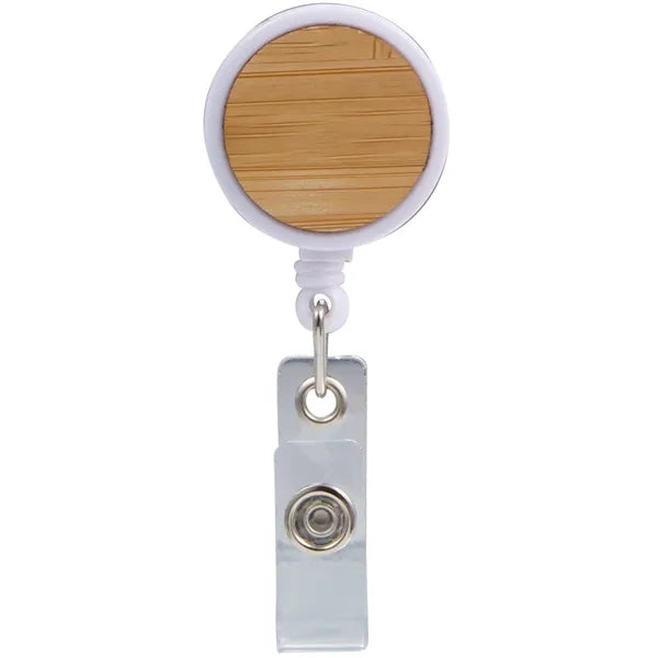 Bamboo Badge Holder