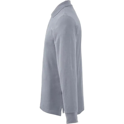 PALO Long Sleeve 100% Cotton Pique Polo - Men's