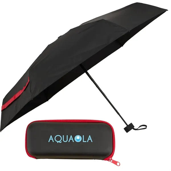 37" Compact Travel Umbrella With Case
