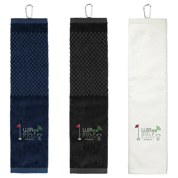 3.5lb./doz. 5.25x22in Scrubber Golf Towel