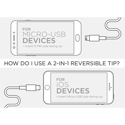 Paramount 3-in-1 Fabric Charging Cable
