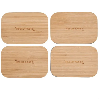 Bamboo Fiber Lunch Box with Cutting Board Lid