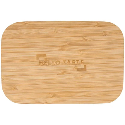 Bamboo Fiber Lunch Box with Cutting Board Lid