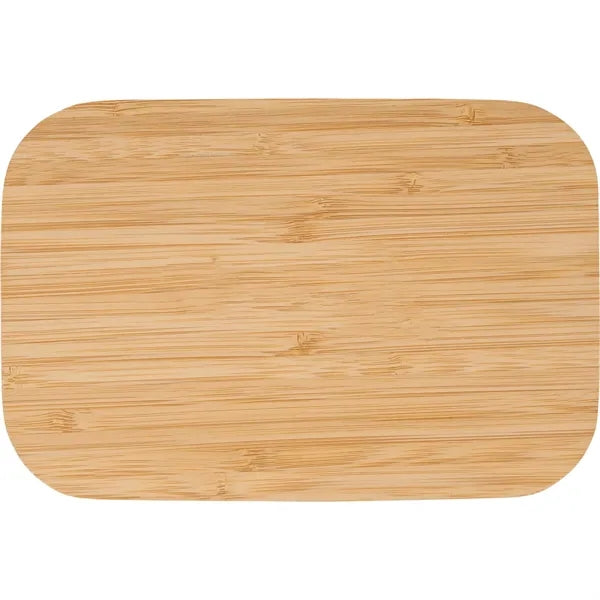 Bamboo Fiber Lunch Box with Cutting Board Lid