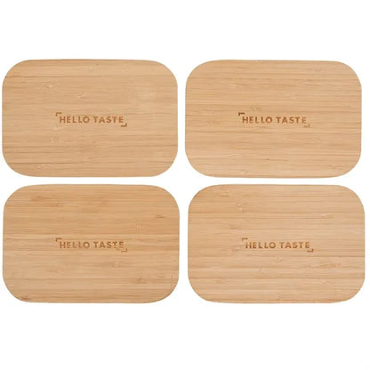 Bamboo Fiber Lunch Box with Cutting Board Lid
