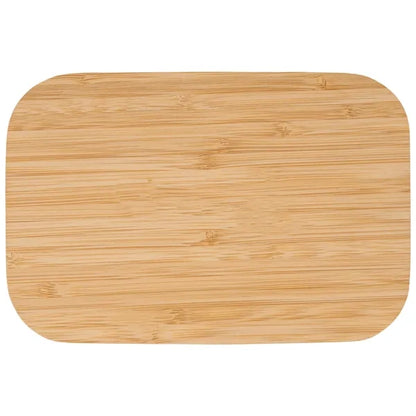 Bamboo Fiber Lunch Box with Cutting Board Lid