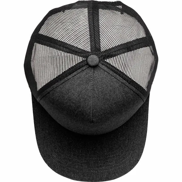 Recycled Cotton Canvas 5 Panel Mesh Back Ballcap