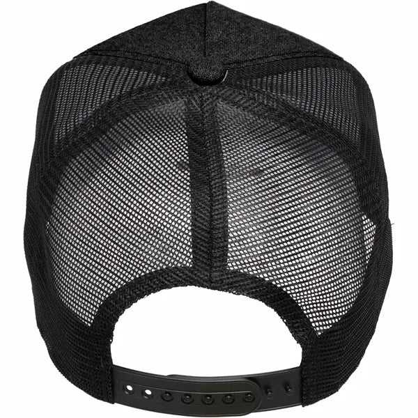 Recycled Cotton Canvas 5 Panel Mesh Back Ballcap