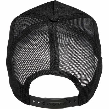 Recycled Cotton Canvas 5 Panel Mesh Back Ballcap