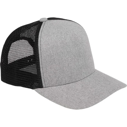 Recycled Cotton Canvas 5 Panel Mesh Back Ballcap