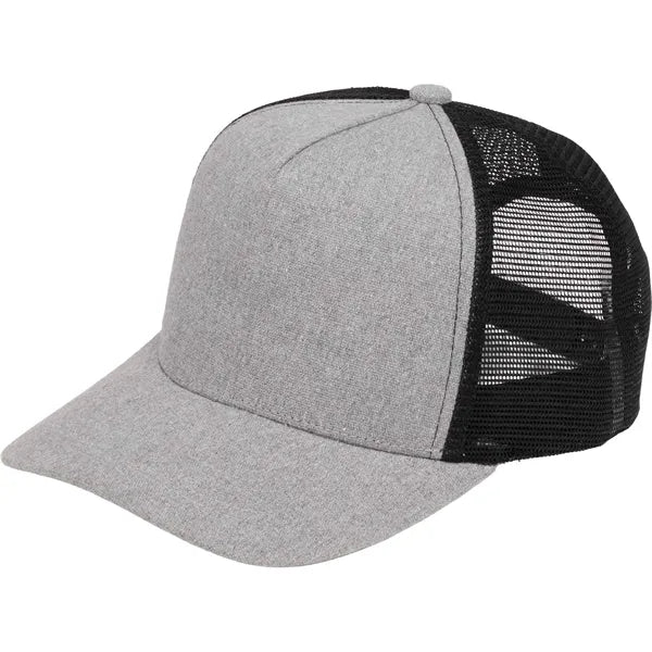 Recycled Cotton Canvas 5 Panel Mesh Back Ballcap