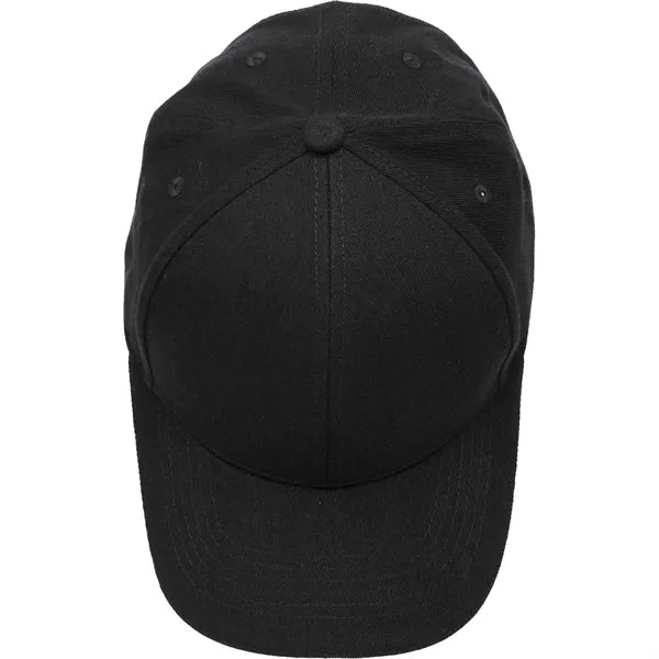 Recycled Cotton Twill 6 Panel Split Peak Ballcap