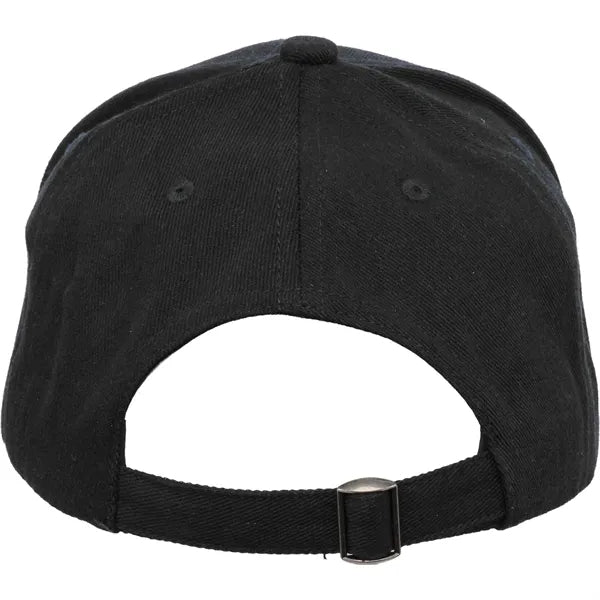 Recycled Cotton Twill 6 Panel Split Peak Ballcap