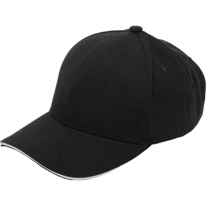 Recycled Cotton Twill 6 Panel Split Peak Ballcap