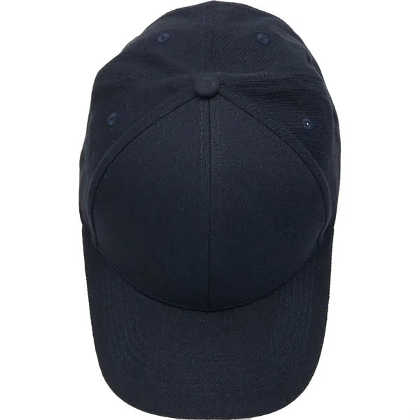 Recycled Cotton Twill 6 Panel Split Peak Ballcap