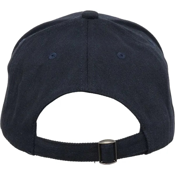 Recycled Cotton Twill 6 Panel Split Peak Ballcap