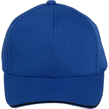 Recycled Cotton Twill 6 Panel Split Peak Ballcap