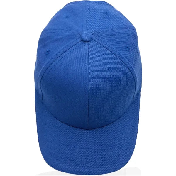Recycled Cotton Twill 6 Panel Split Peak Ballcap