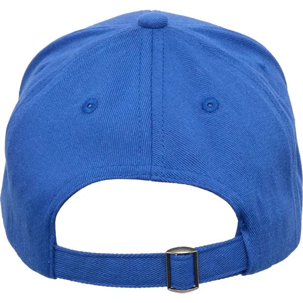 Recycled Cotton Twill 6 Panel Split Peak Ballcap