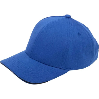Recycled Cotton Twill 6 Panel Split Peak Ballcap