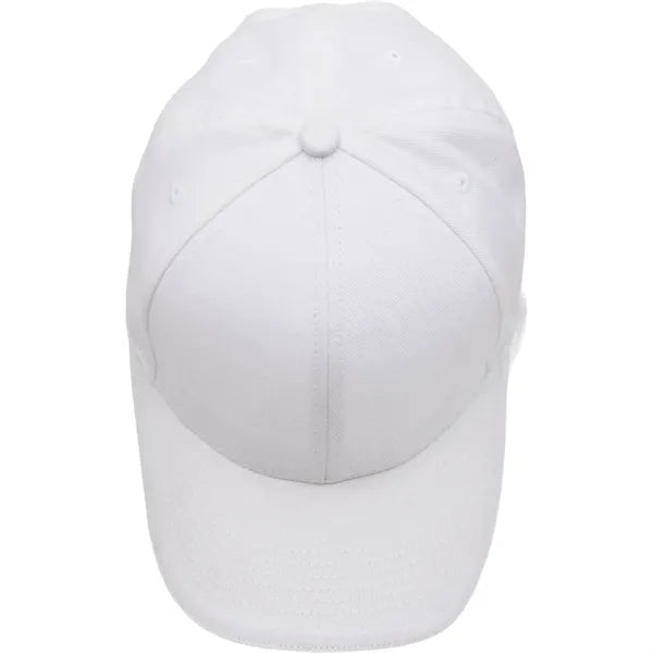 Recycled Cotton Twill 6 Panel Split Peak Ballcap