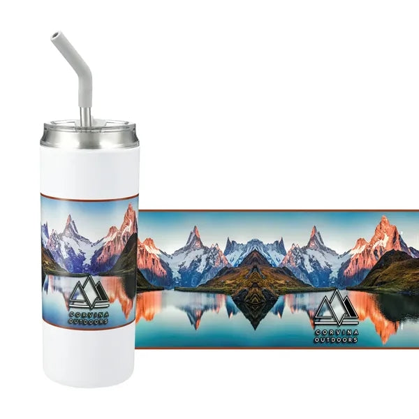 Marka Copper Vac Tumbler w/ SS straw 20oz
