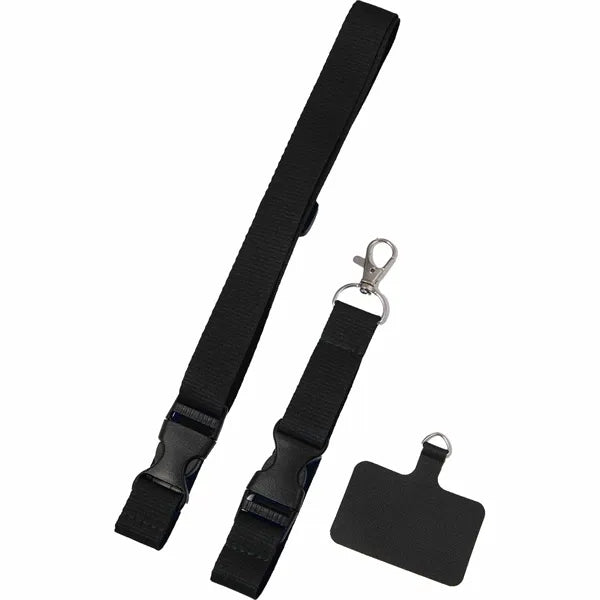 Adjustable Recycled Phone Lanyard