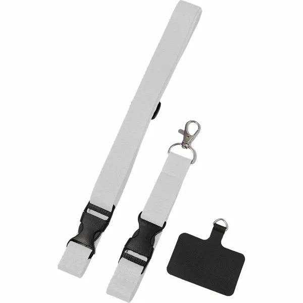 Adjustable Recycled Phone Lanyard