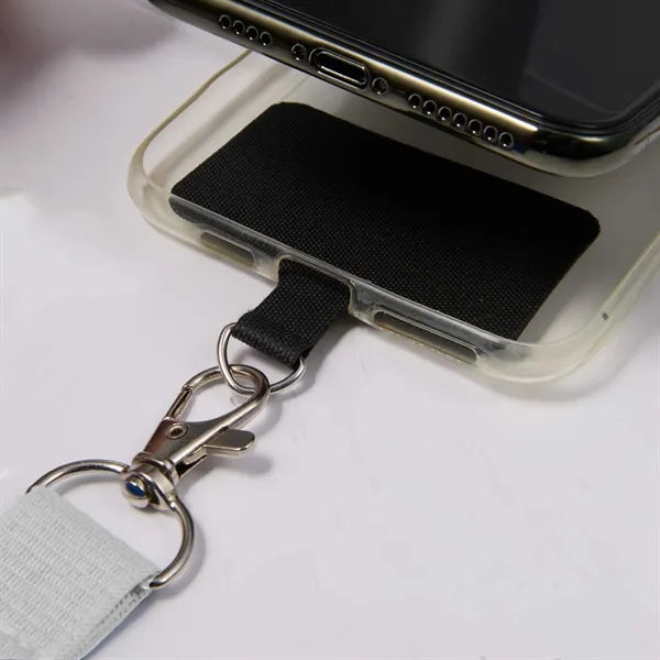 Adjustable Recycled Phone Lanyard