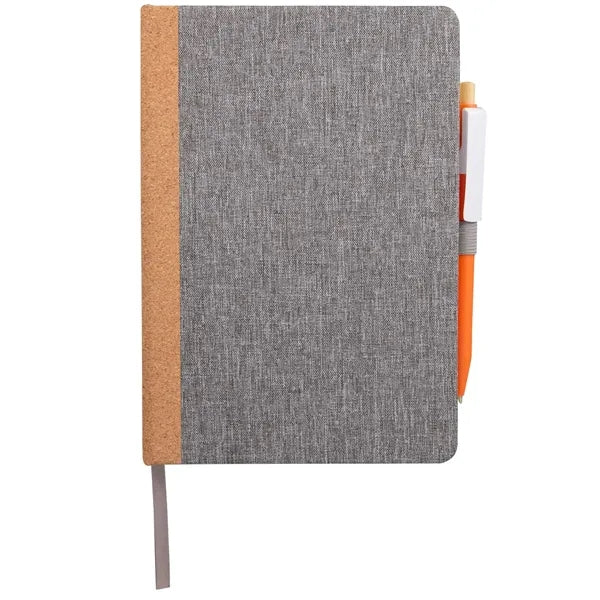 5.5" x 8.5" Recycled PET and Cork Bound Journal
