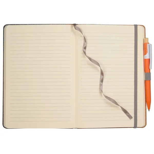 5.5" x 8.5" Recycled PET and Cork Bound Journal