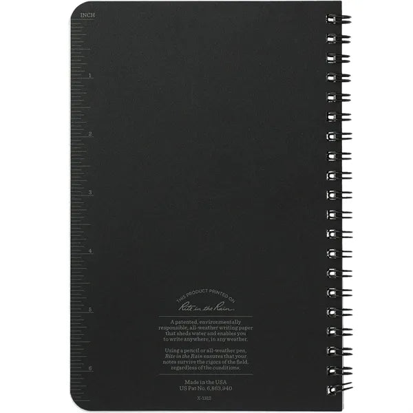 4.6' x 7' Rite in the Rain Side Spiral Notebook