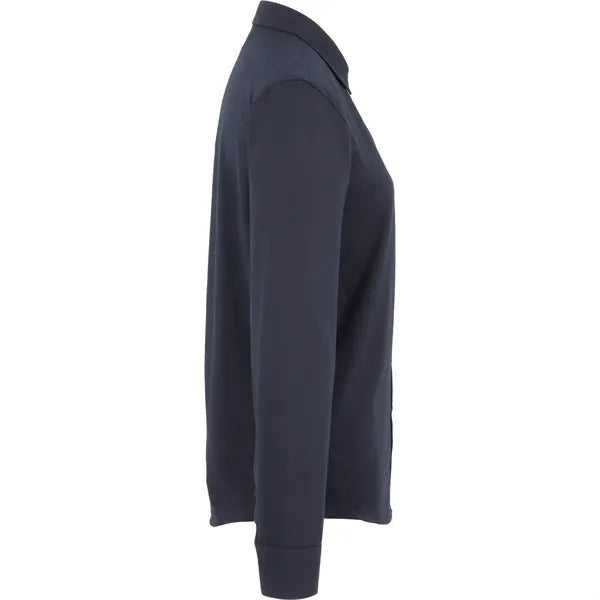TATRA Eco Long Sleeve Knit Button Up Shirt-Women's