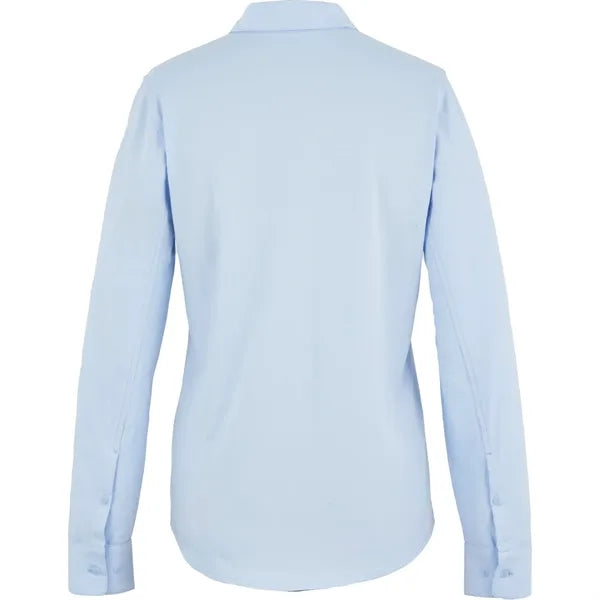 TATRA Eco Long Sleeve Knit Button Up Shirt-Women's