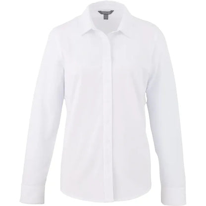TATRA Eco Long Sleeve Knit Button Up Shirt-Women's