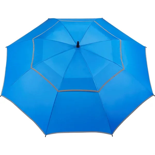 62" RPET Golf Umbrella w/ Reflective Trim